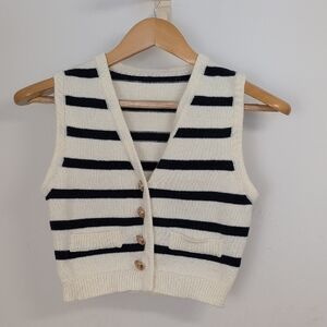 STRIPED CARDIGAN SIZE SMALL